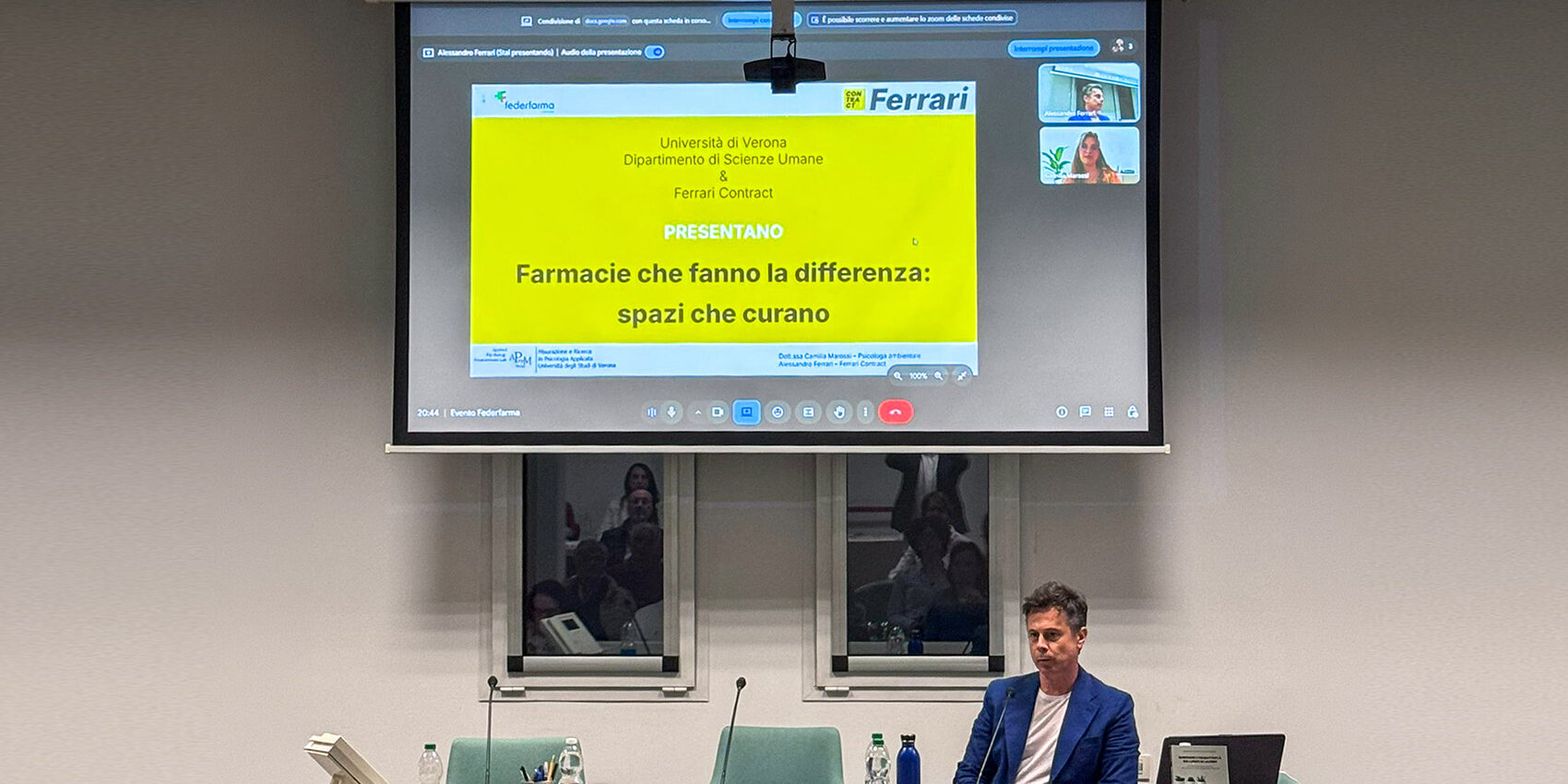Spazi che curano: appunti dall&rsquo;intervento di Ferrari Contract all&rsquo;Assemblea Federfarma Verona